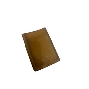 Ezra Arthur Whiskey Leather Slim Card Wallet